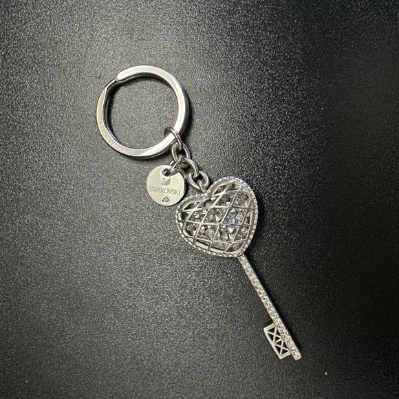 Swarovski Accessories - Swarovski Crystal heart keychain